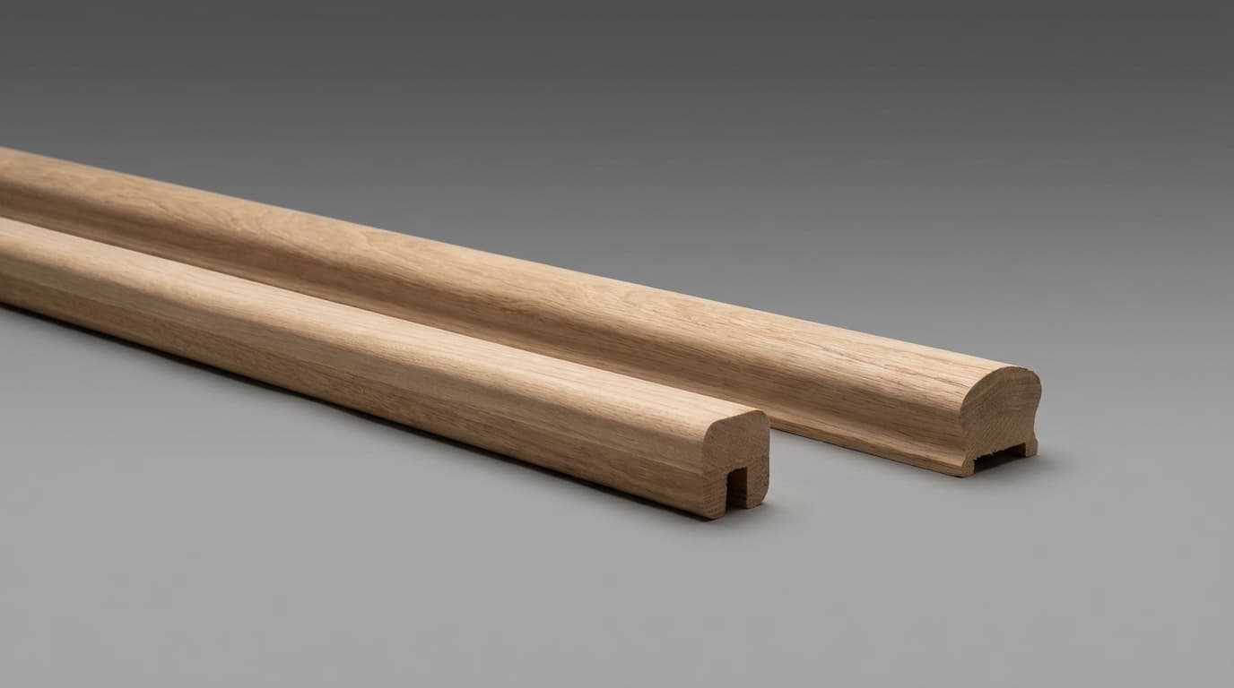 Oak handrails